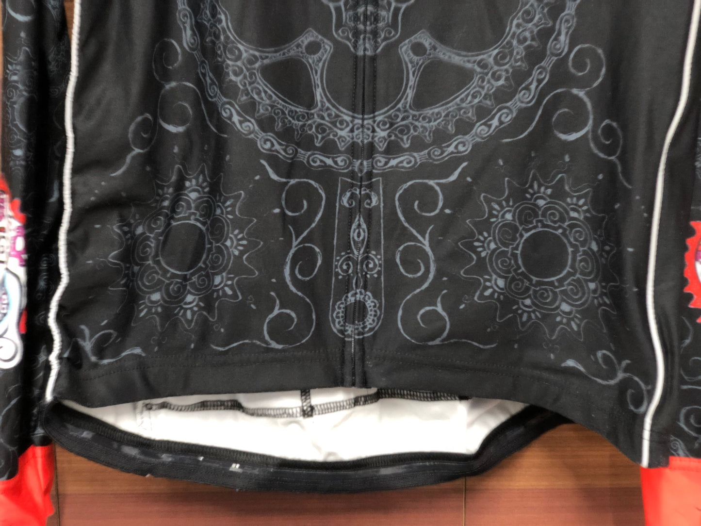 IT539 サイコロジー CYCOLOGY 長袖サイクルジャージ 黒 XL 裏起毛