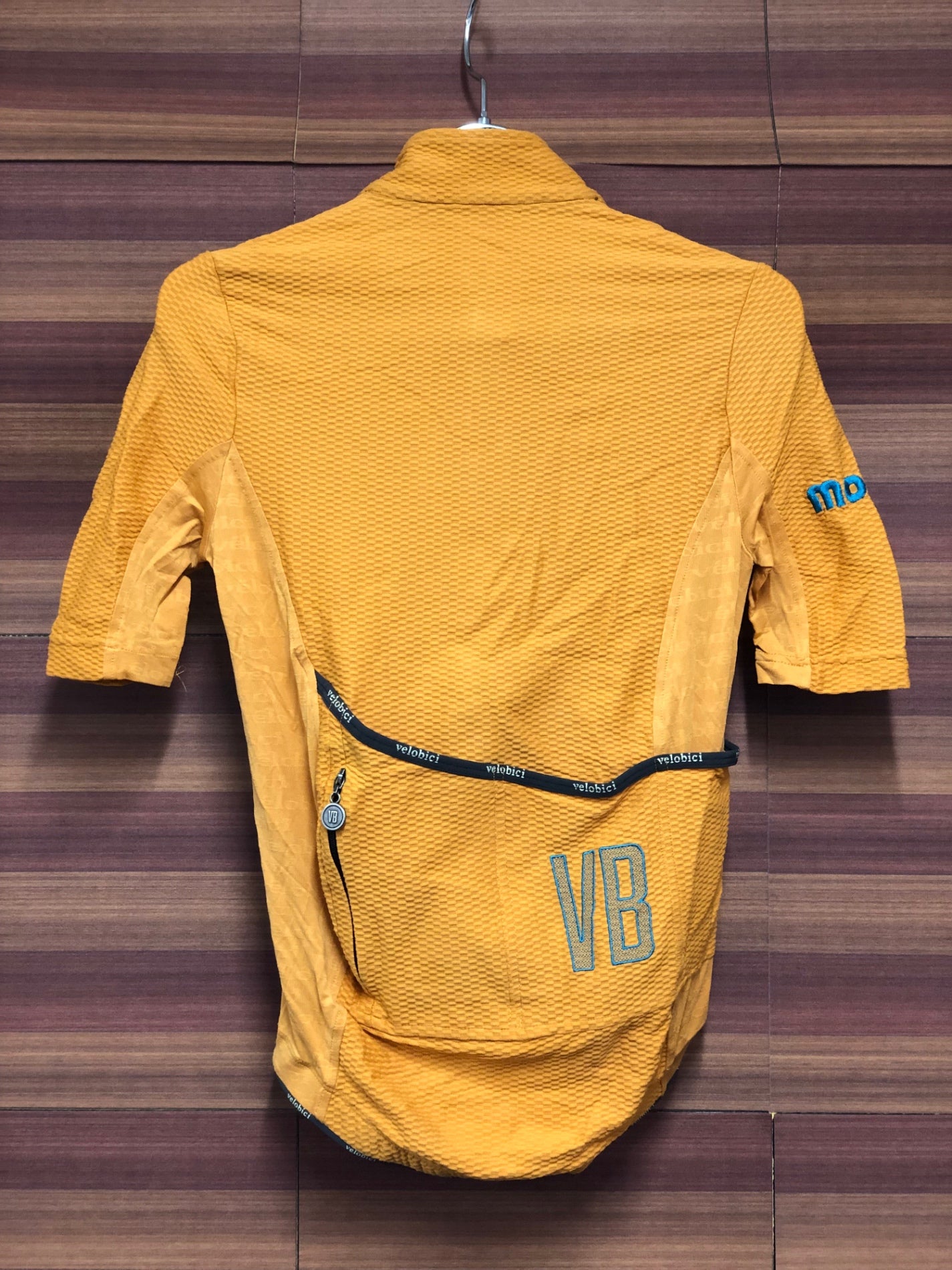 IR081 ヴェロビチ velobici monti 半袖 サイクルジャージ オレンジ 1