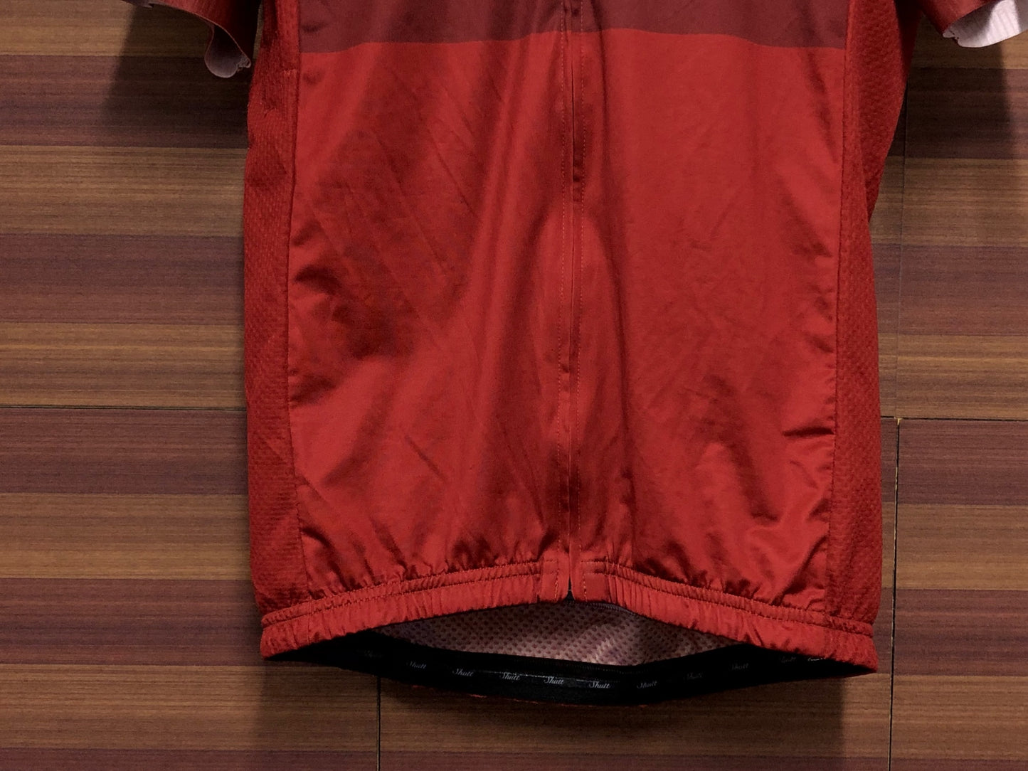 IO554 Shutt velo rapide 半袖 サイクルジャージ 赤 XL