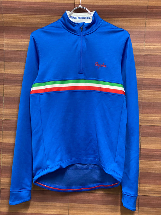 IT842 ラファ Rapha LONG SLEEVE COUNTRY JERSEY 長袖 サイクルジャージ 青 M