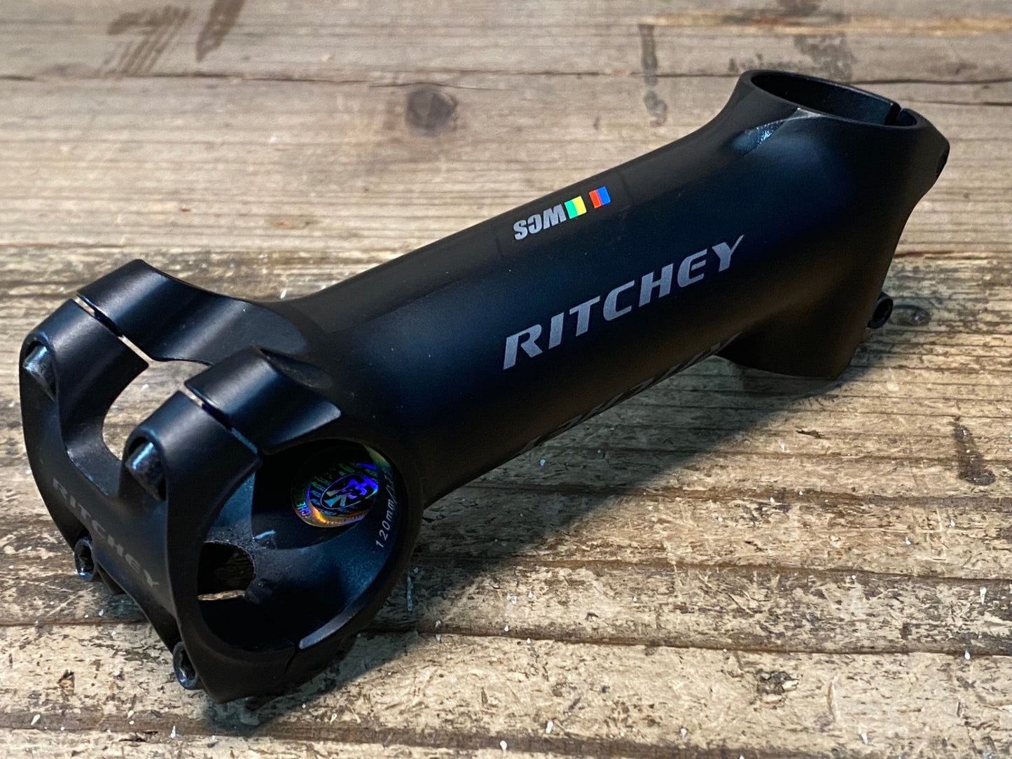 IK081 リッチー RITCHEY WCS C220 アルミ ステム 120mm 17°/73° Φ31.8 OS 黒