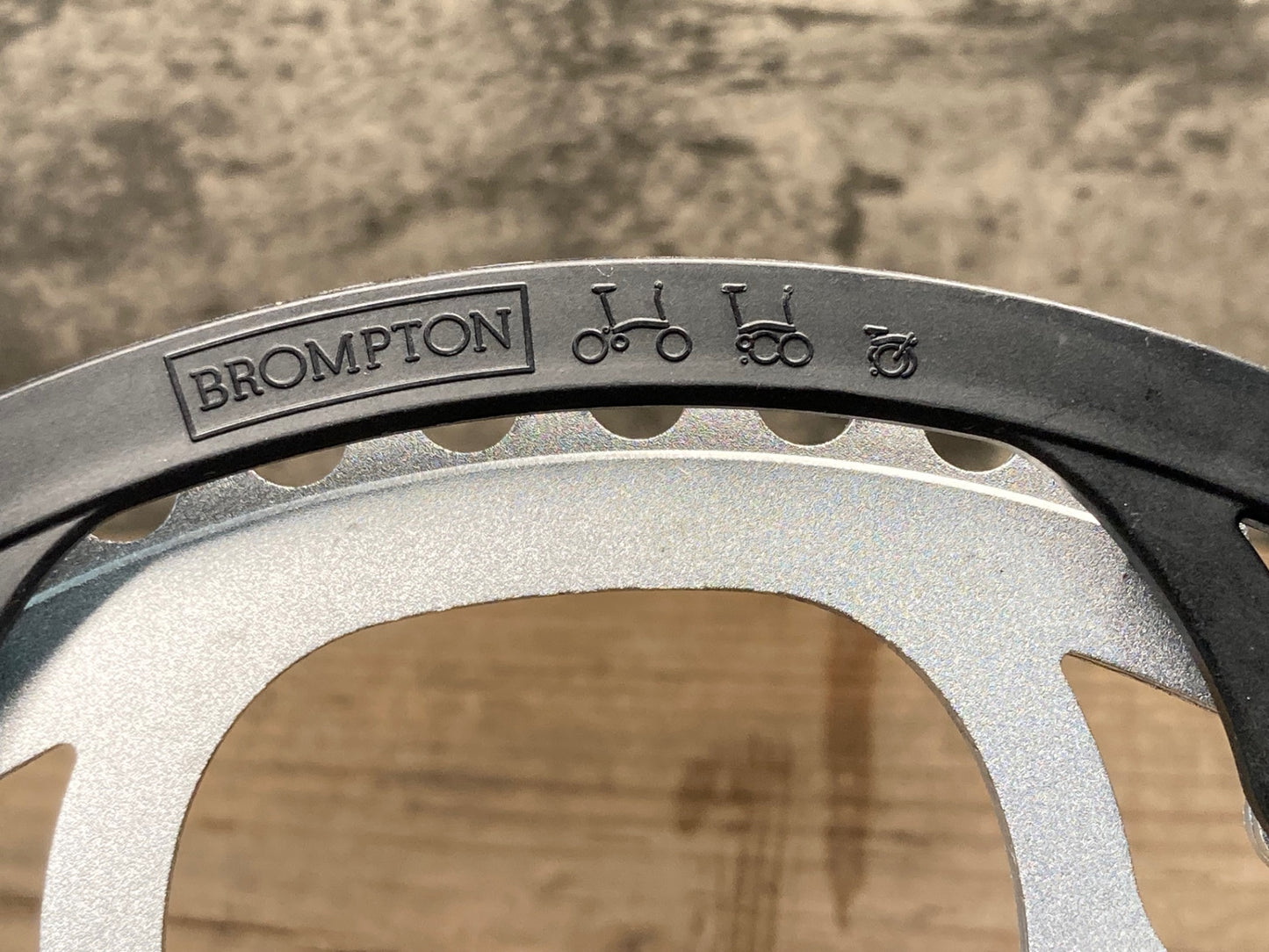 IS274 ブロンプトン BROMPTON クランクセット スクエアテーパー 54T 170mm