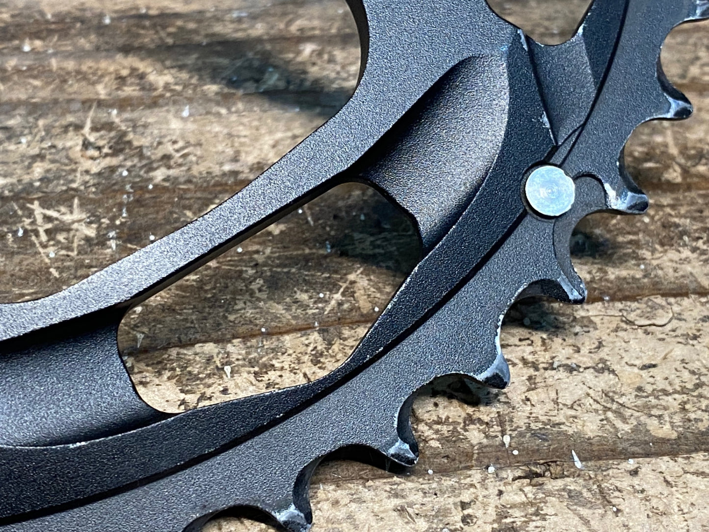 IS509 リデア RIDEA 楕円チェーンリング 50/34t PCD110 4アーム 2枚セット