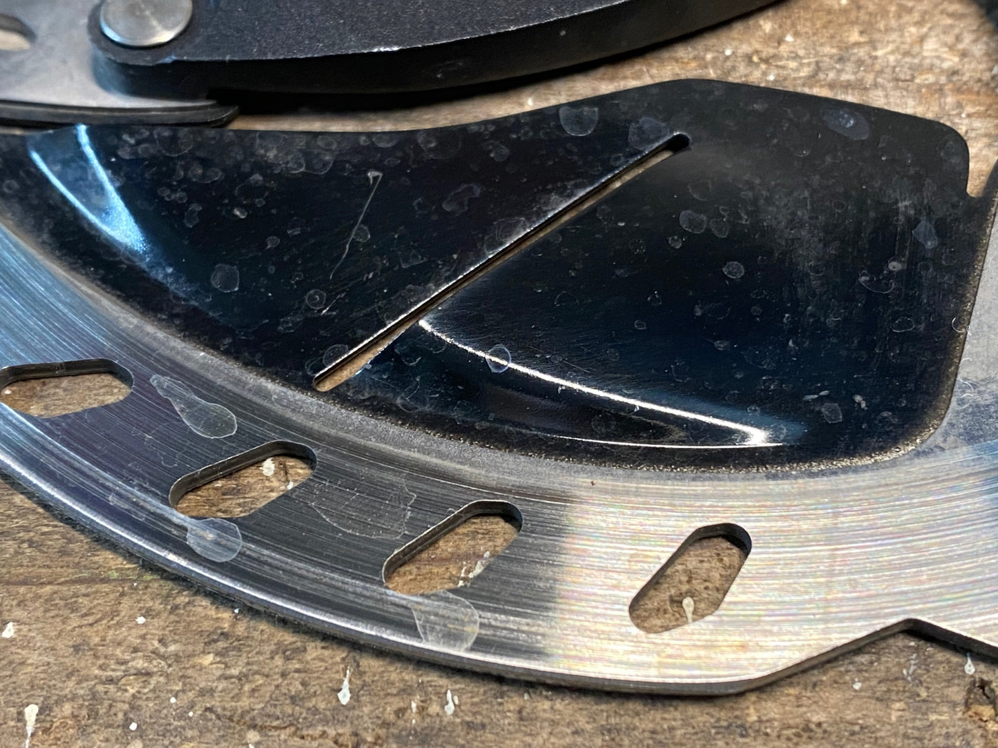 IQ490 シマノ SHIMANO デュラエース DURA-ACE SM-RT900 ディスクブレーキローターセット Φ160/140  実測1.75/1.75mm