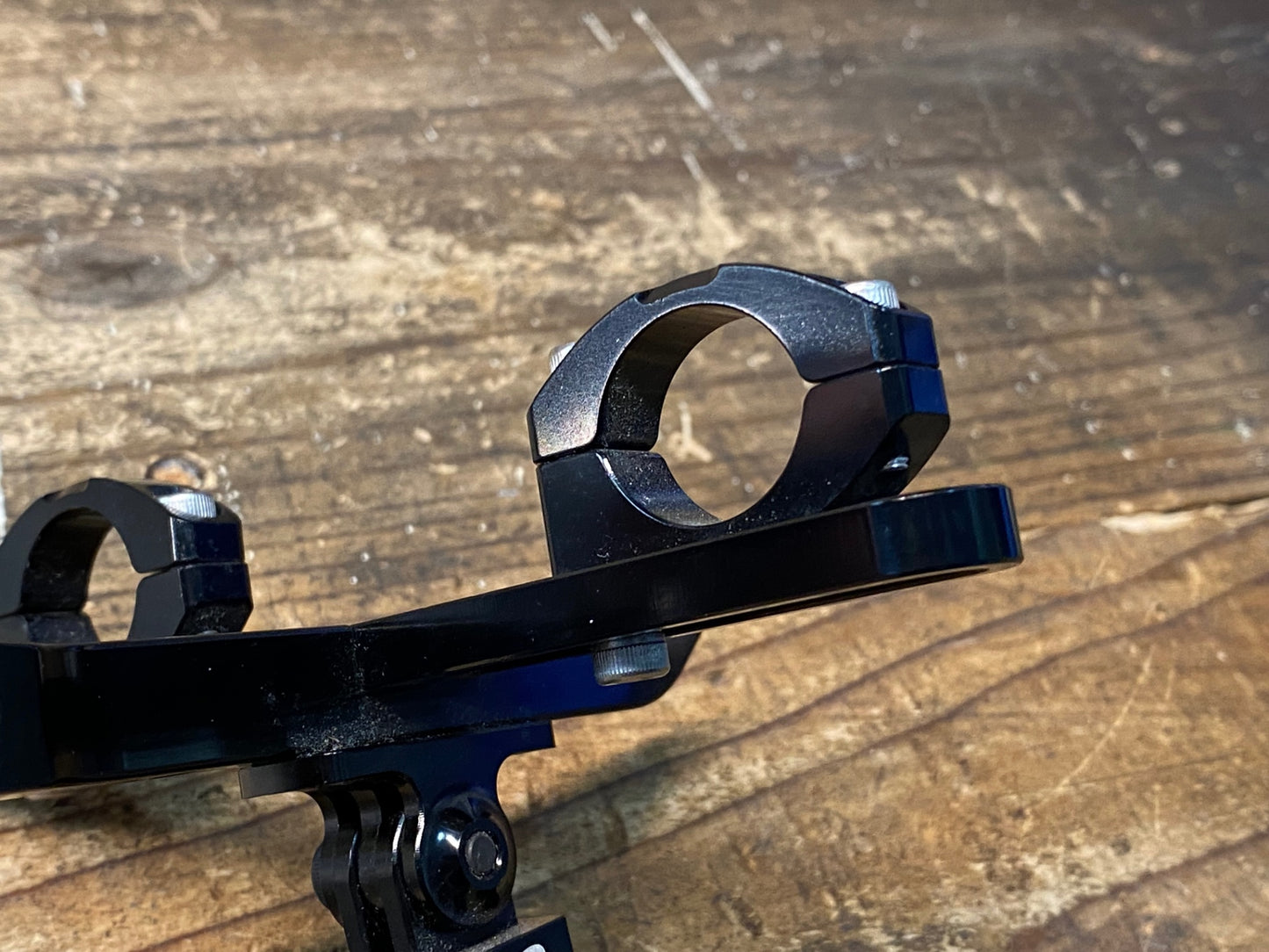 IX075 レックマウント TTバー用 キャットアイ下部マウント ガーミンサイコンマウント Φ22.2