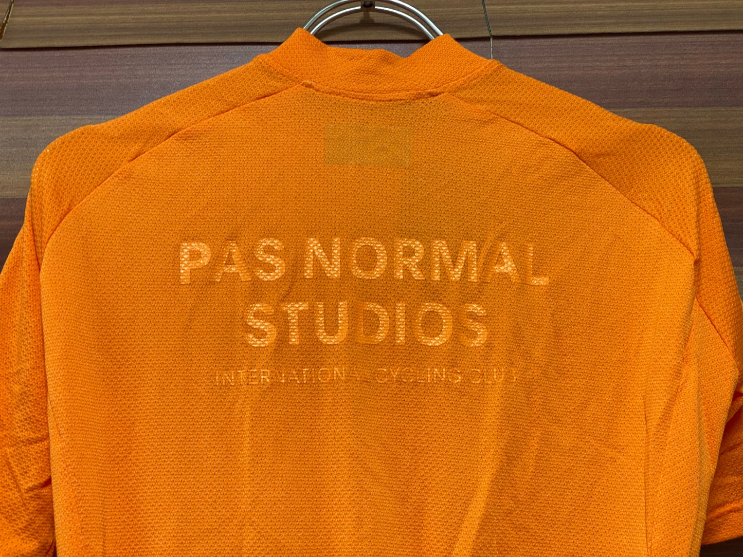 IV057 パスノーマルスタジオ PAS NORMAL STUDIOS Solitude Mesh Jersey 半袖サイクルジャージ オレンジ S