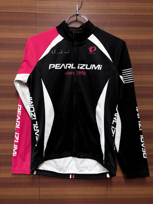 IL517 パールイズミ PEARL iZUMi 長袖サイクルジャージ 黒 M THERMODRESS NEO