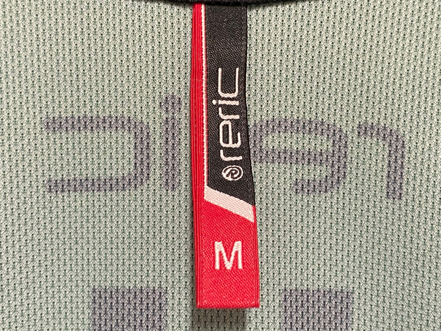 IZ243 レリック reric 長袖 サイクルジャージ 緑 黒 M