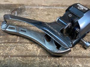 IT635 シマノ SHIMANO デュラエース DURA-ACE FD-9070 直付 フロントディレイラー 2s Di2 電動 動作確認済 バンドΦ31.8 ※固定ボルト他社品