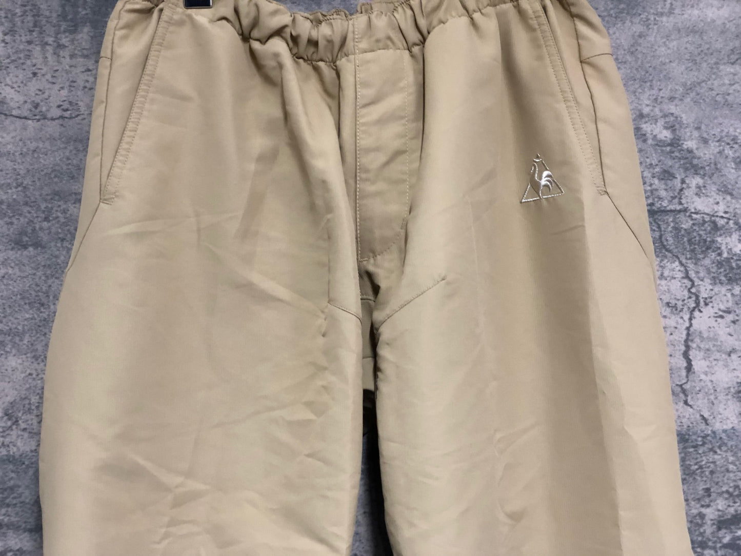 IW170 ルコックスポルティフ le coq sportif 七分丈 サイクルパンツ ベージュ L