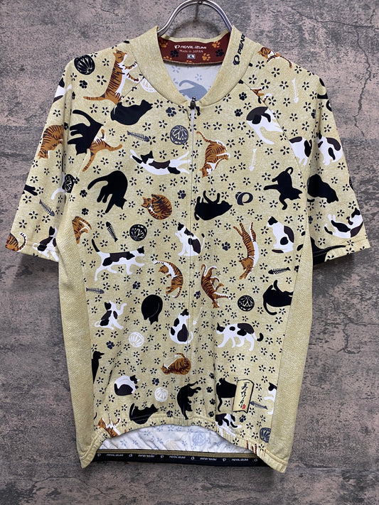 JB660 パールイズミ PEARL iZUMi 半袖 サイクルジャージ 猫 XL