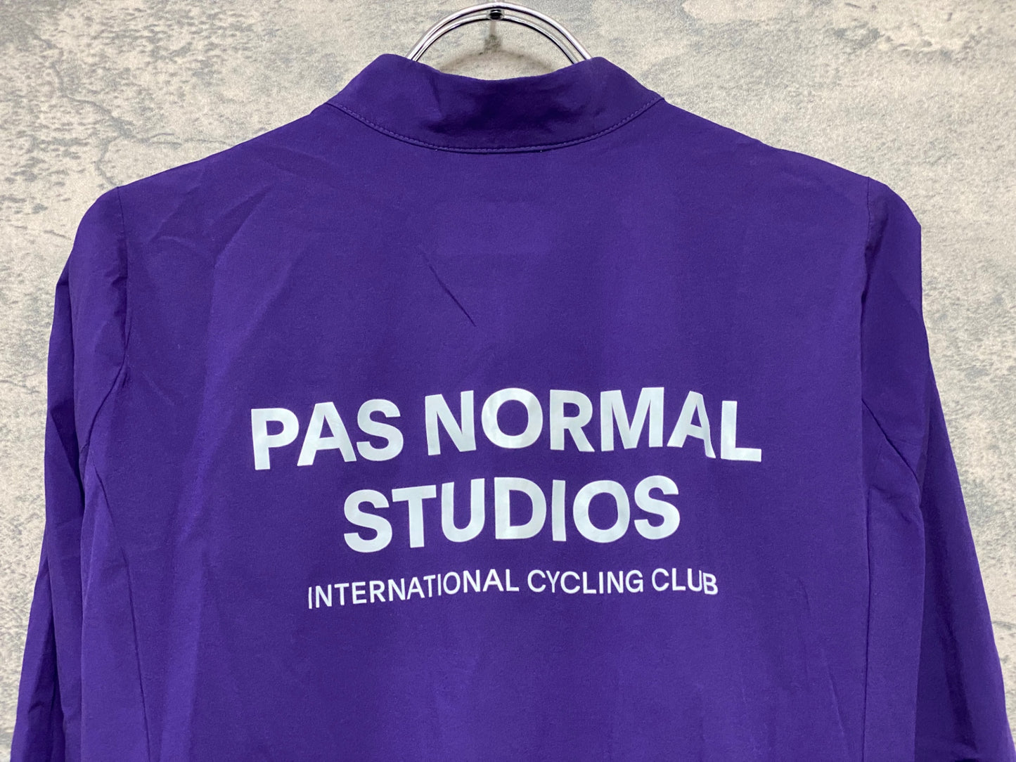 JD919 パスノーマルスタジオ PAS NORMAL STUDIOS 長袖 ウィンドブレーカー 紫 S