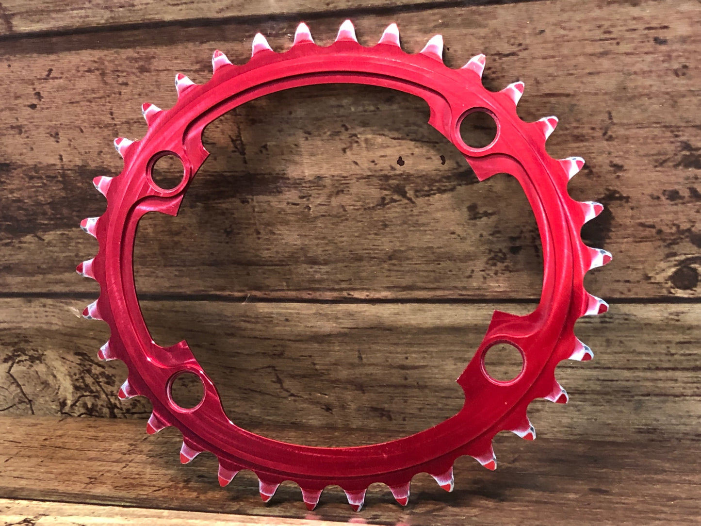 IM596 スミス SMITH バロックギア Baroque Gear 34T±2 100° インナーチェーンリング 楕円 赤