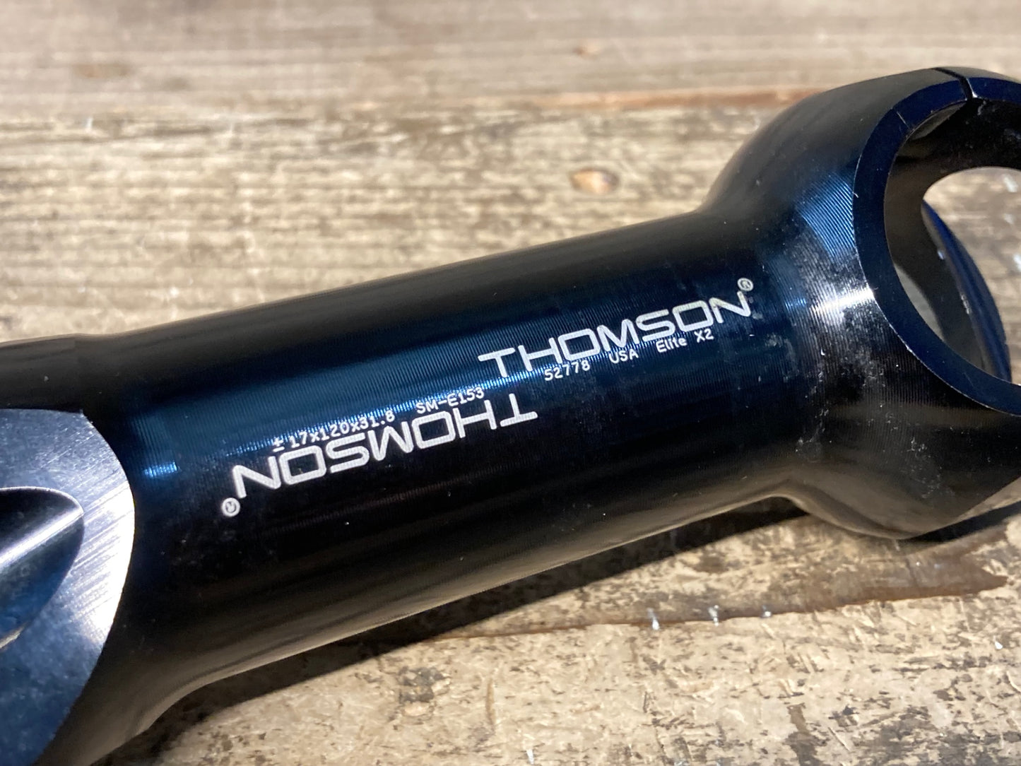 IW452 トムソン THOMSON Elite X2 アルミ ステム 黒 120mm Φ31.8 ±17