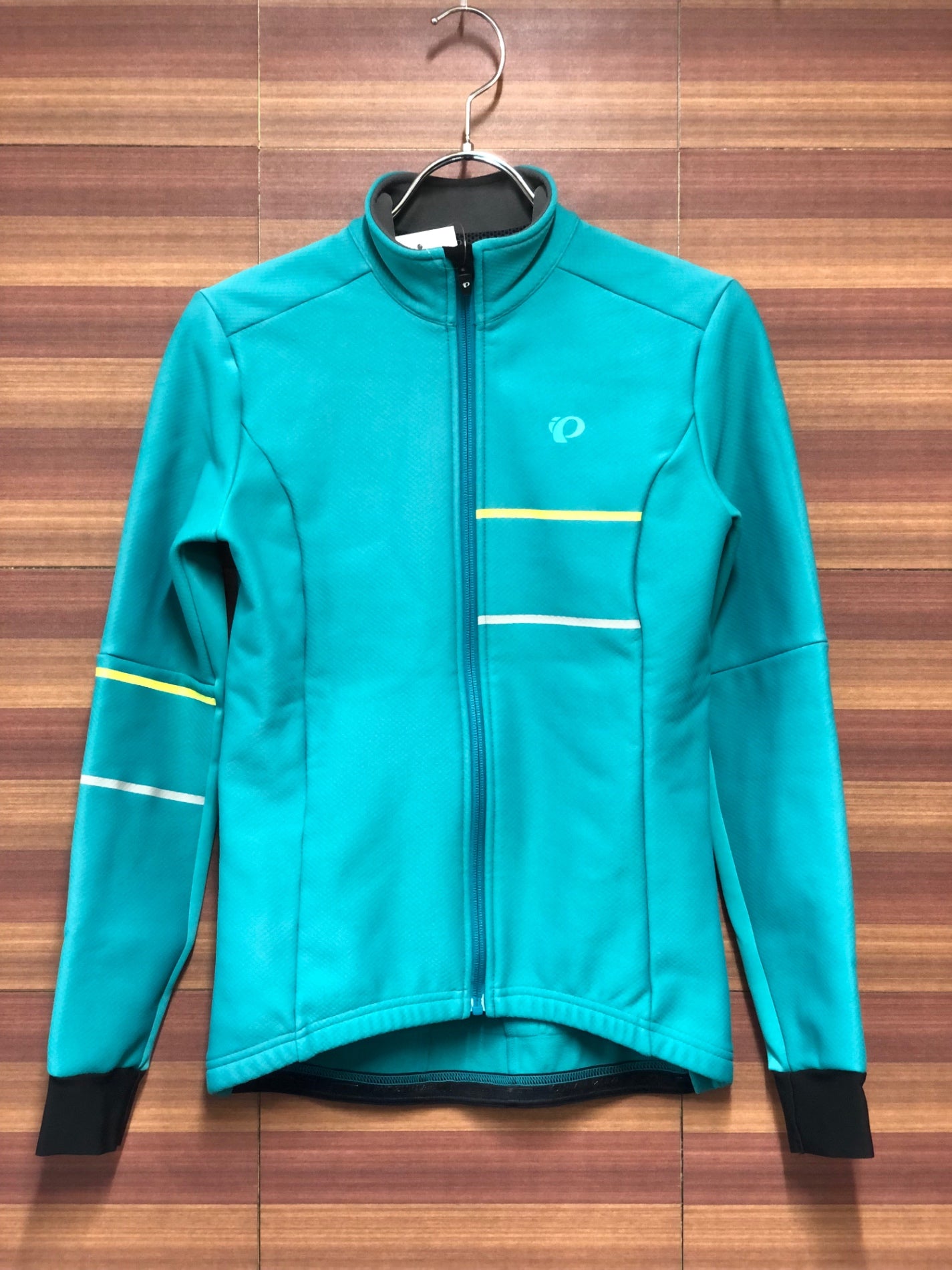 IK644 パールイズミ PEARL iZUMi 長袖 サイクルジャージ 水色 M 裏起毛