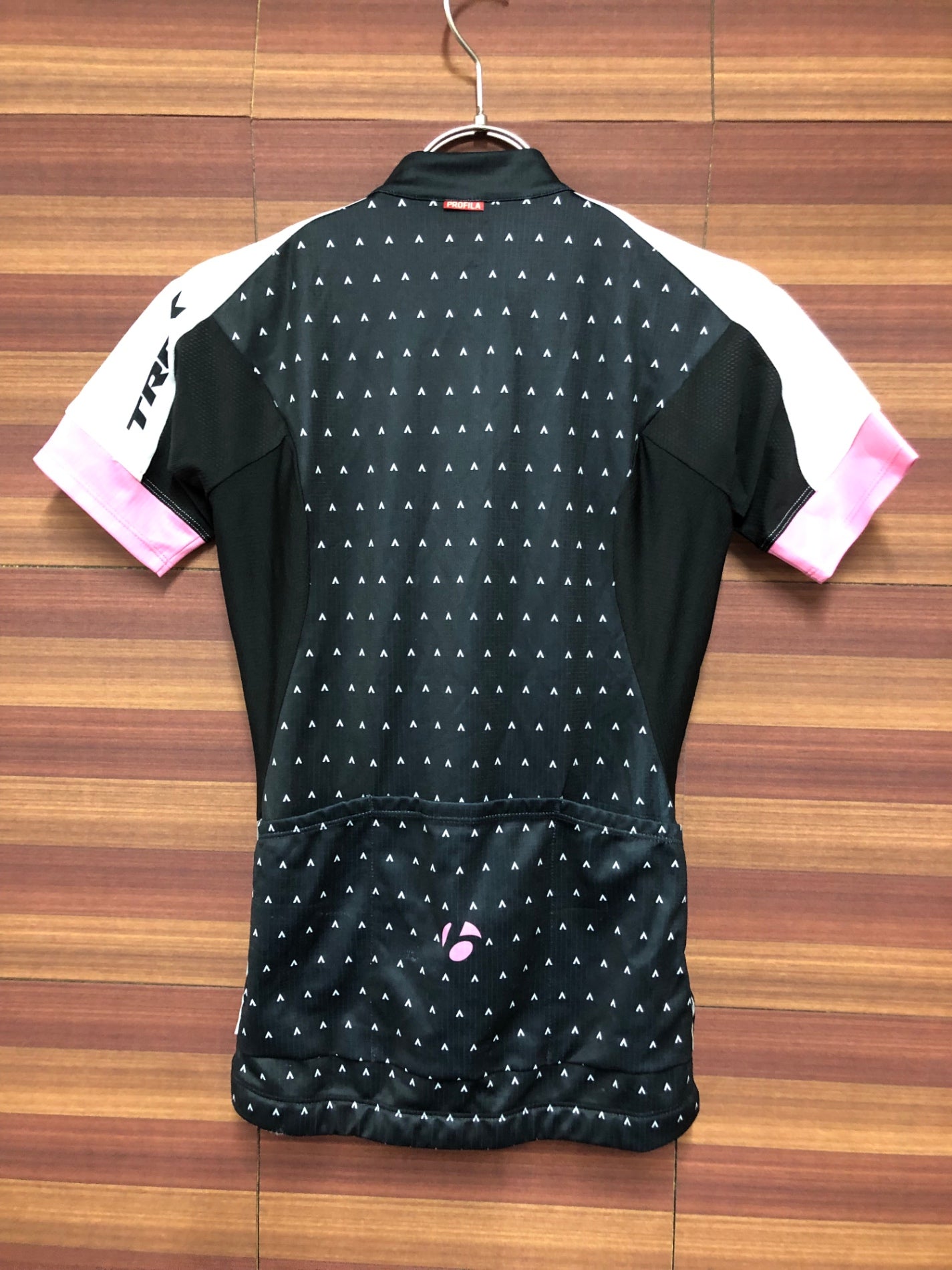 IO331 ボントレガー BONTRAGER レディース 半袖 サイクルジャージ 黒 S