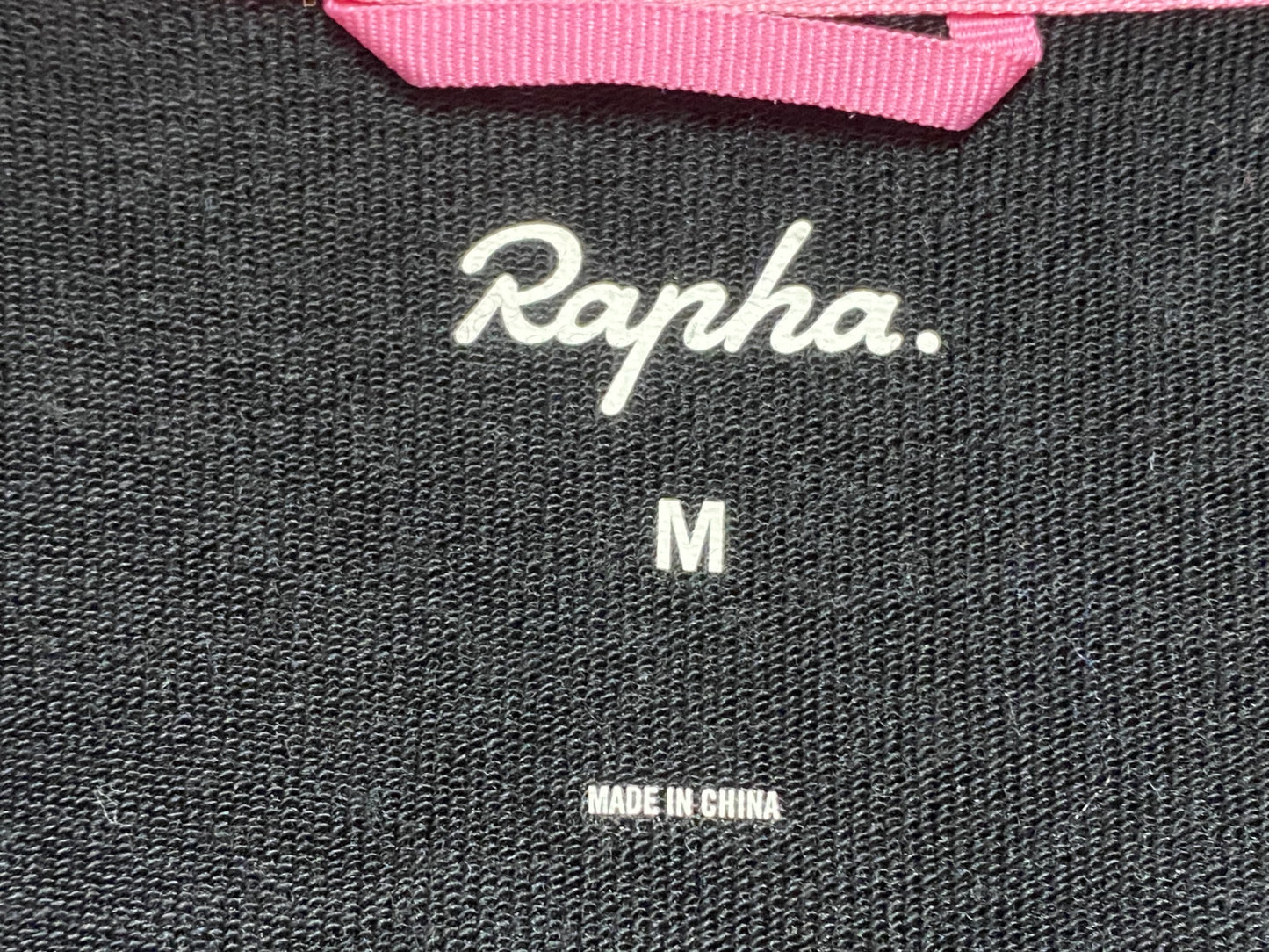 HV021 ラファ Rapha WINTER WINDBLOCK JERSEY 長袖 サイクルジャケット 黒 M