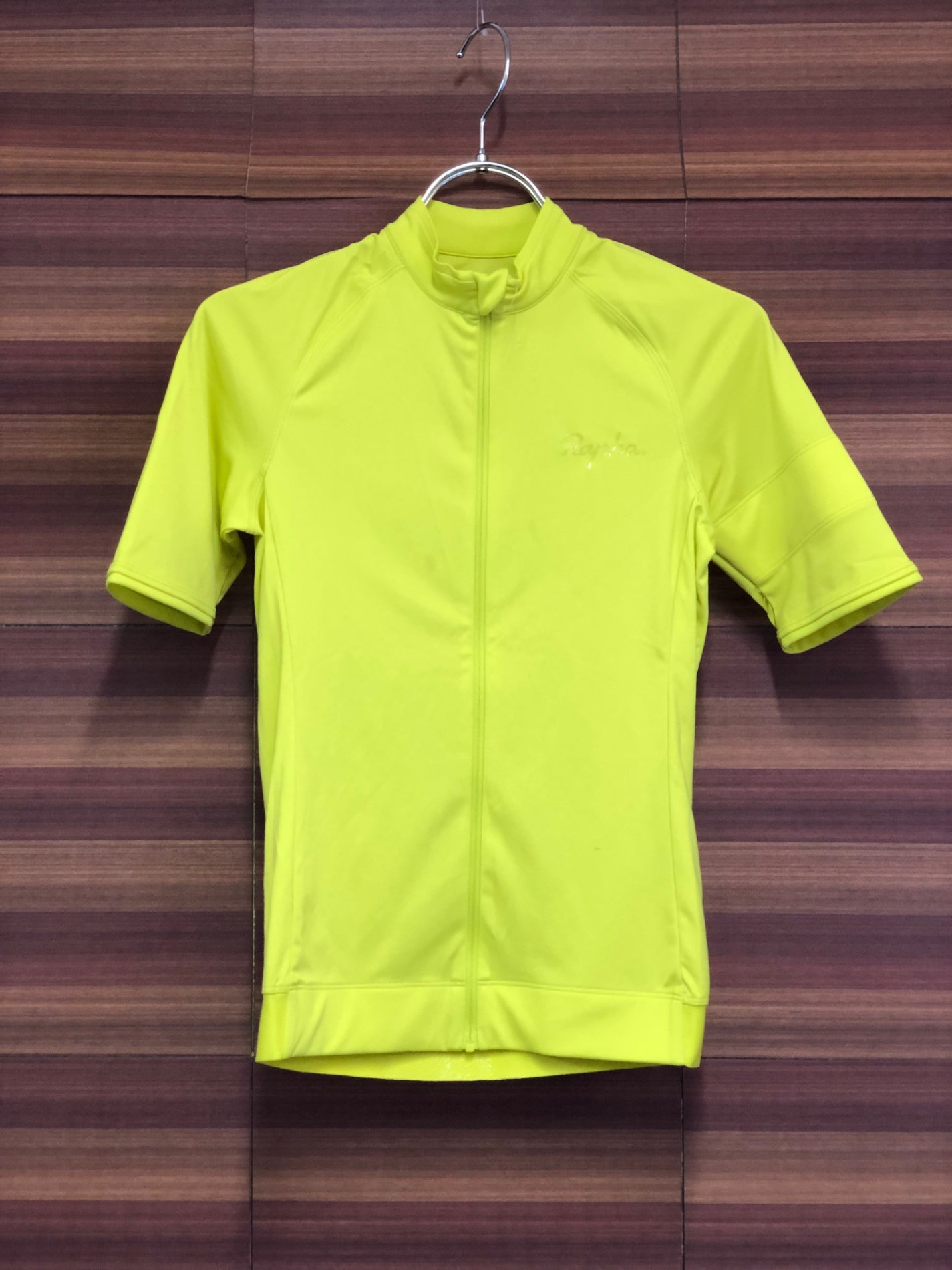 IR205 ラファ Rapha WOMEN'S SHORT SLEEVE CORE JERSEY 半袖サイクルジャージ 黄色 XXS レディース