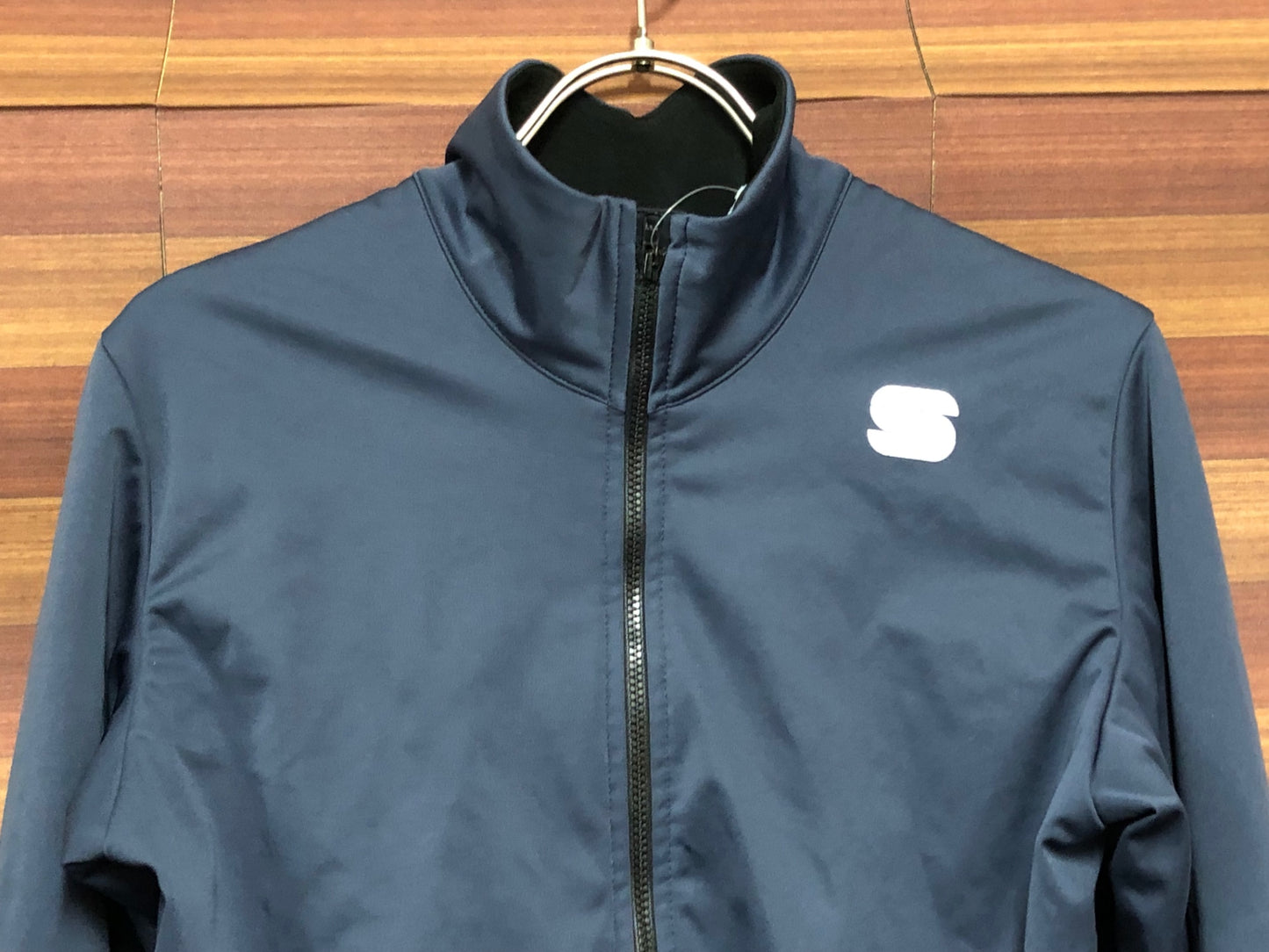 IQ816 スポーツフル sportful 長袖 サイクルジャケット 紺 S 裏起毛