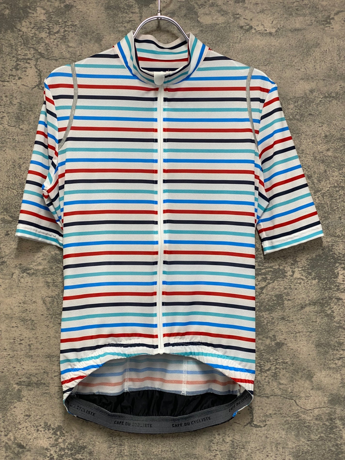 JB474 カフェドシクリステ CAFE DU CYCLISTE MONA Man 半袖 サイクルジャージ 白 M