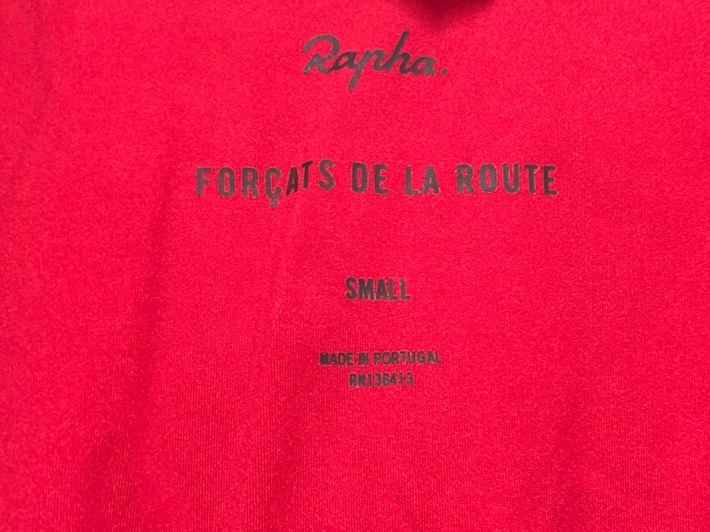 IV195 ラファ Rapha PRO TEAM SOFTSHELL JACKET 長袖サイクルジャケット 赤 S