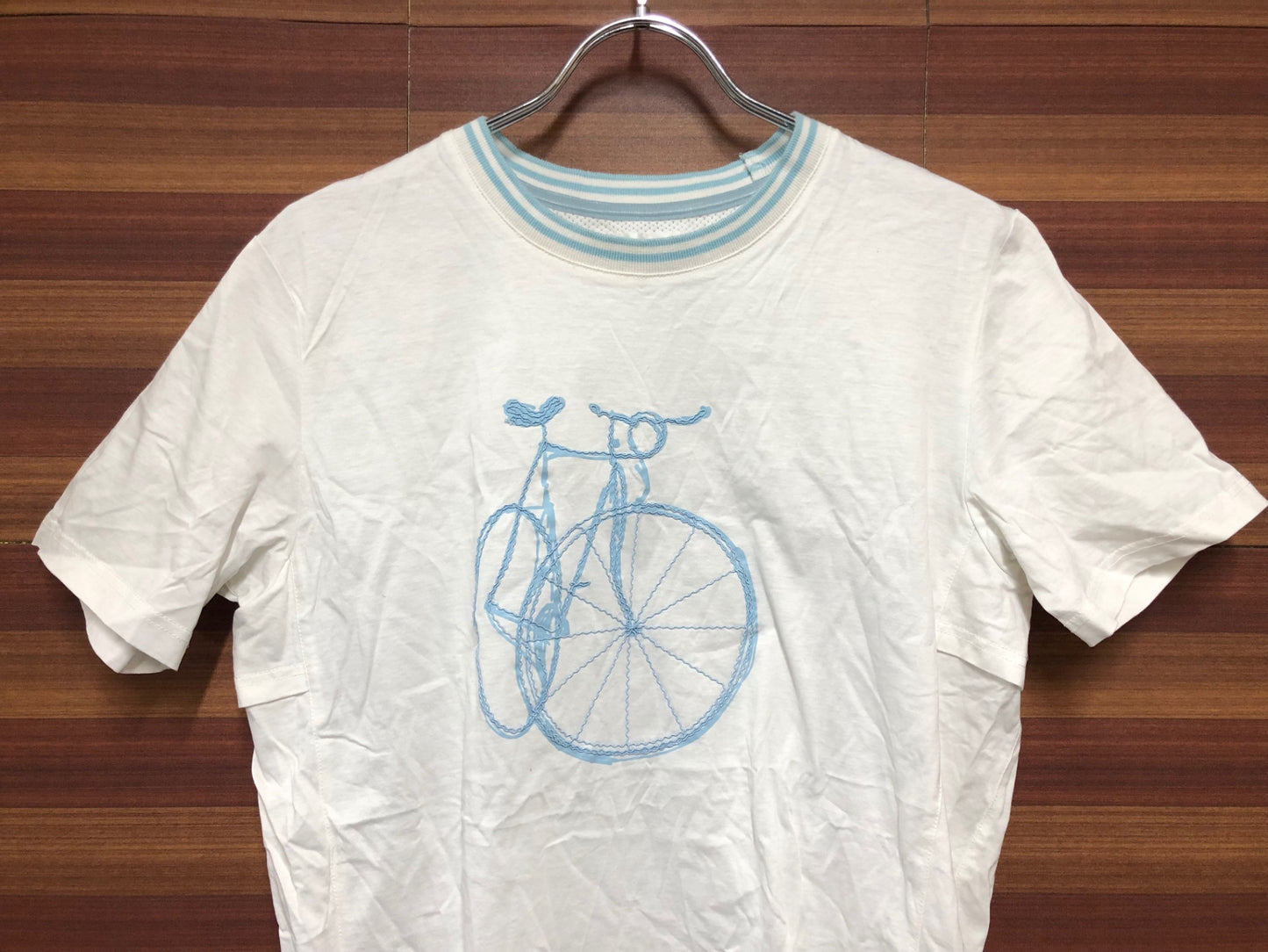 IN286 ウィナー WINNER 半袖 サイクルウェア 白 Lサイズ