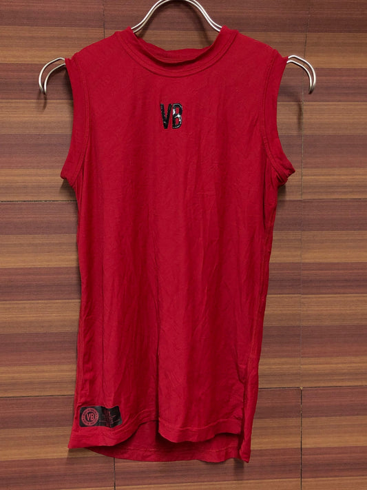 IO529 ヴェロビチ velobici VELVET ベースレイヤー インナー ノースリーブ 赤 5