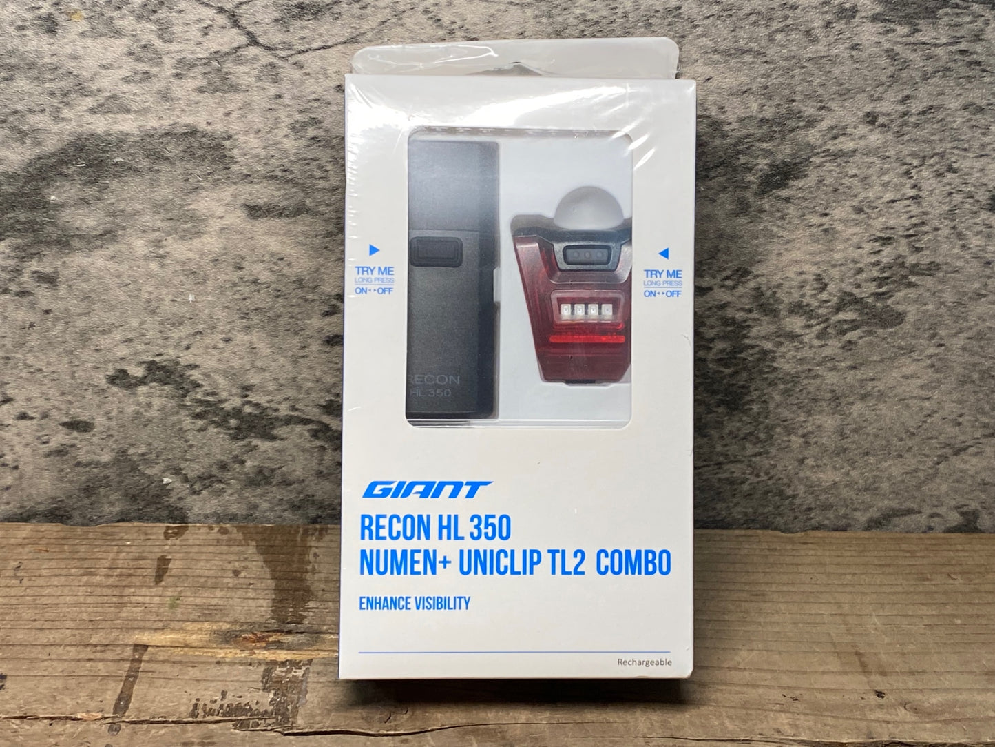 IV765 ジャイアント GIANT RECON HL 350 NUMEN+ UNICLIP TL2 COMBO フロント リア ライトセット