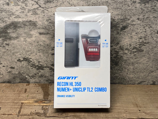 IV765 ジャイアント GIANT RECON HL 350 NUMEN+ UNICLIP TL2 COMBO フロント リア ライトセット