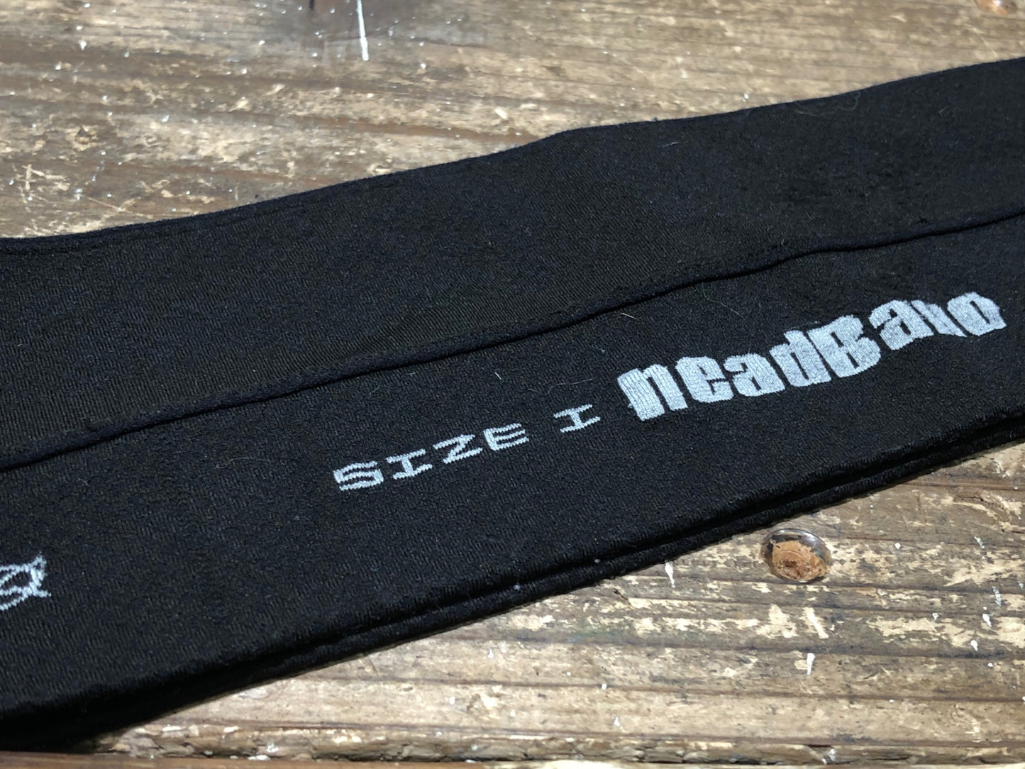 IW781 アソス assos ヘッドバンド 黒 Ⅰ ※動物の毛