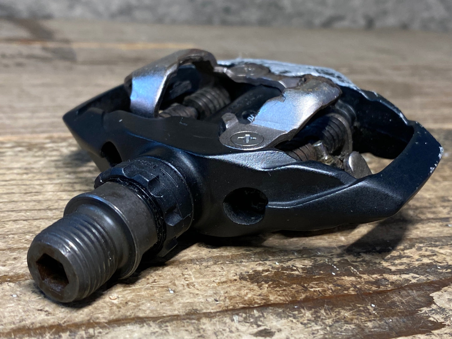 IQ489 シマノ SHIMANO PD-M530 ビンディングペダル SPD 黒