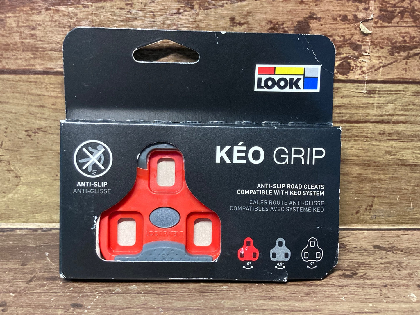 IH524 ルック LOOK ケオ KEO GRIP クリート 赤 9°