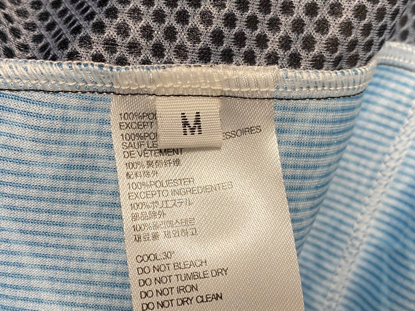 JC245 ビコット BIKOT 半袖 サイクルジャージ 青 黒 M