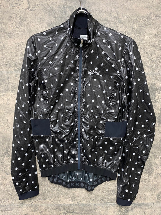 IZ425 ドットアウト DOTOUT 長袖 ウィンドブレーカー 黒 星 レディース M