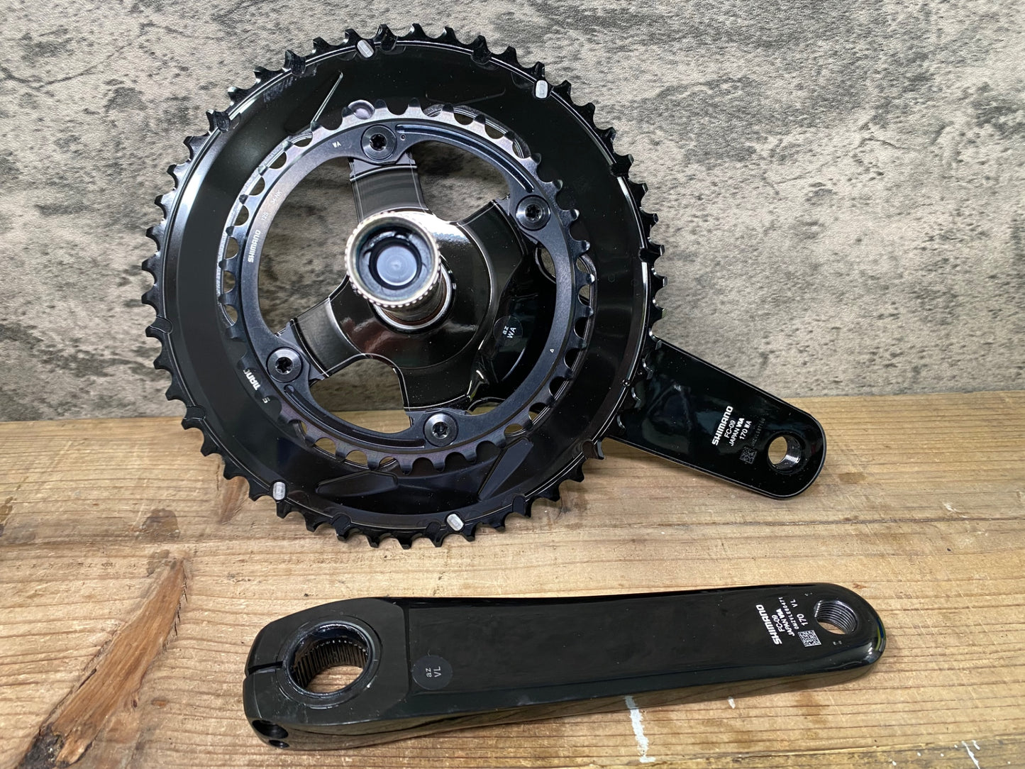 IU195 シマノ SHIMANO デュラエース DURA-ACE FC-09 クランクセット 170mm 50/34T