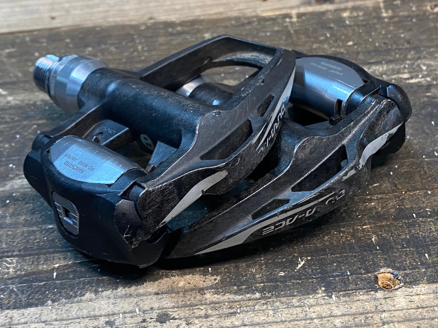 IO103 シマノ SHIMANO デュラエース DURA-ACE PD-9000 ビンディングペダル SPD-SL