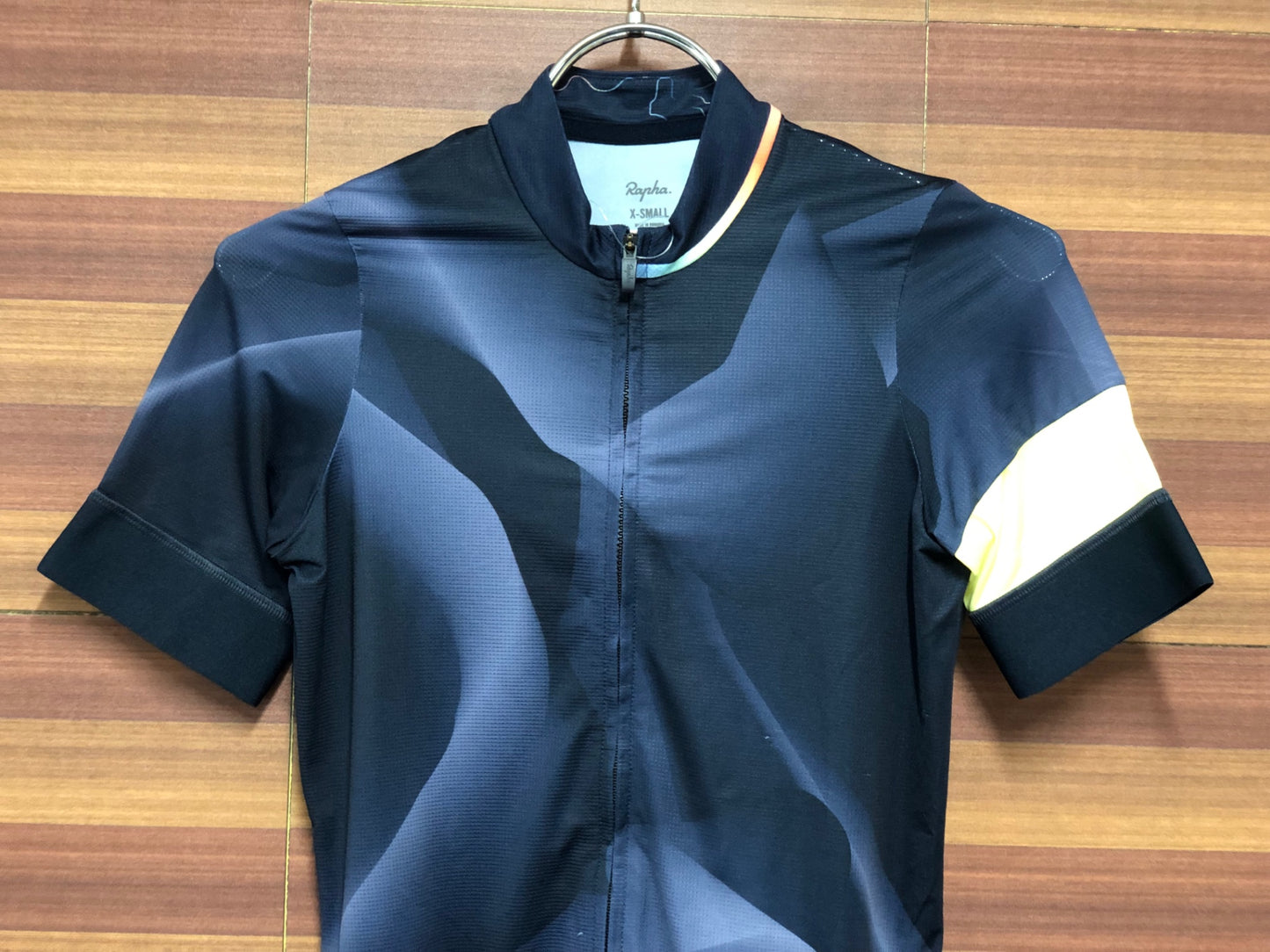 IH421 ラファ Rapha WOMEN'S PRO TEAM TRAINING JERSEY 半袖サイクルジャージ 紺 XS