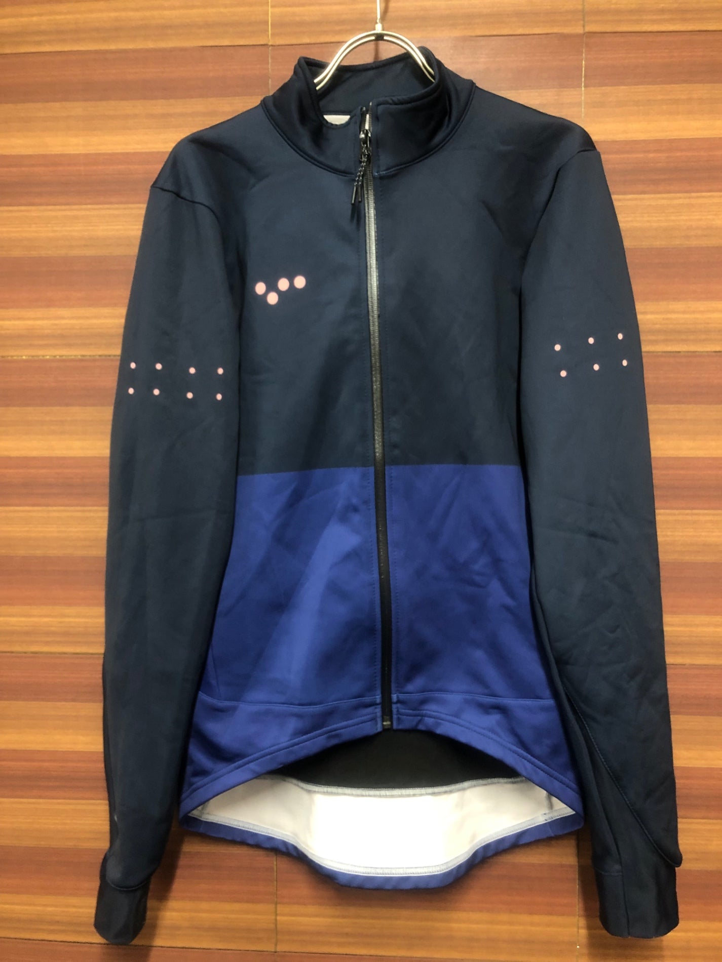 IO481 ぺドラ Pedla 長袖 サイクルジャージ 紺 L