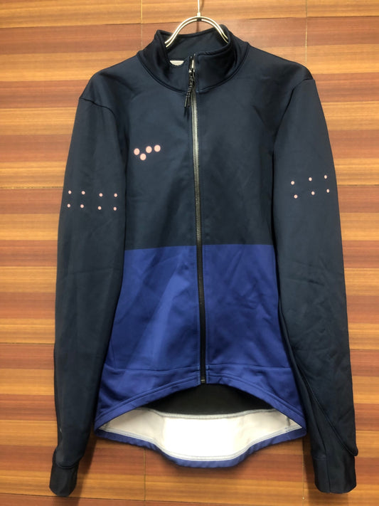 IO481 ぺドラ Pedla 長袖 サイクルジャージ 紺 L