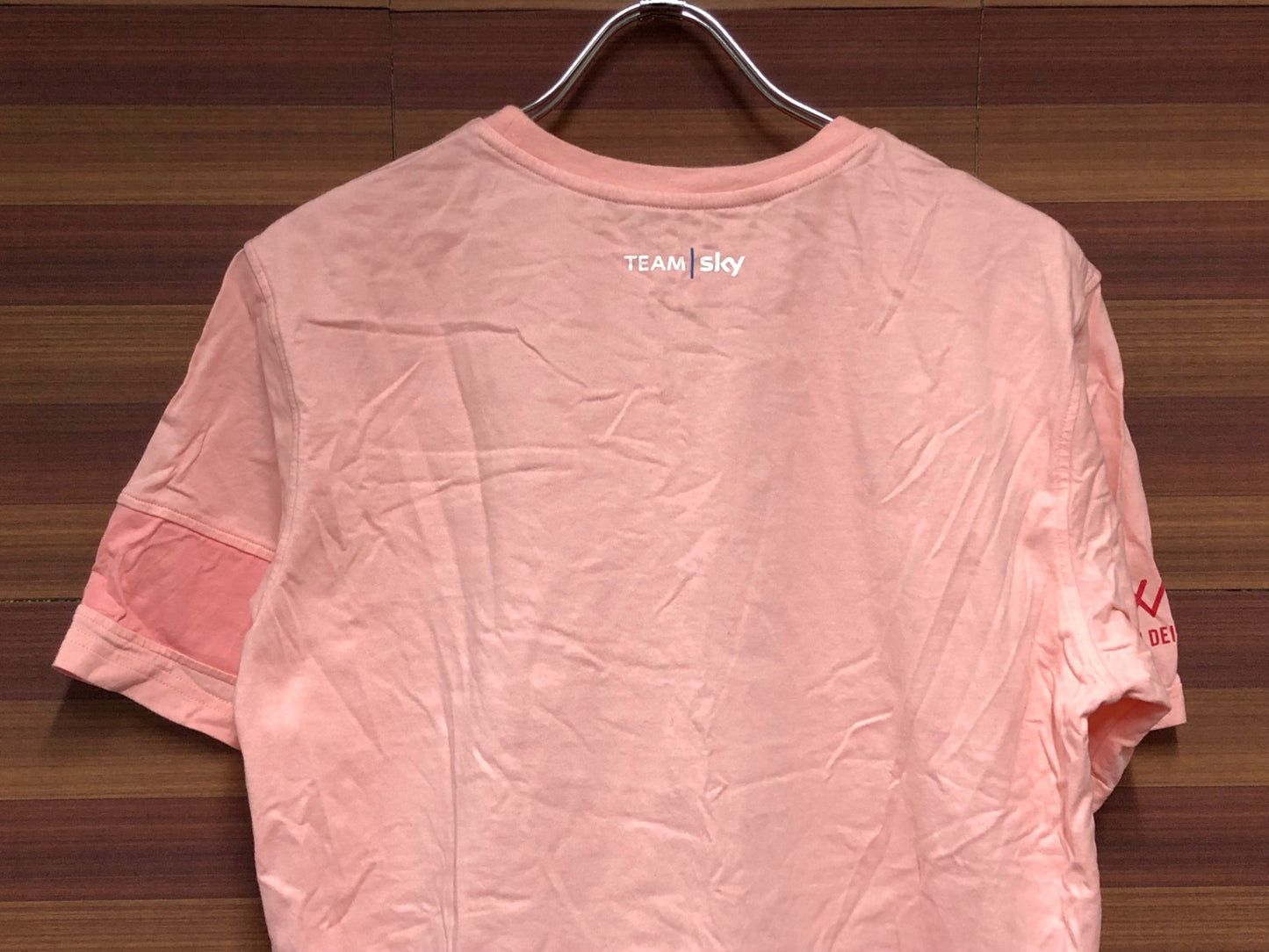 IO140 ラファ Rapha TEAM SKY Tシャツ 半袖 ピンク M