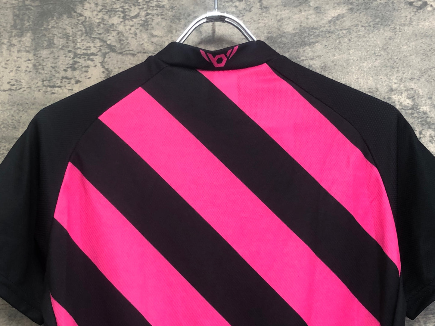 IW591 ツインシックス TWIN SIX 半袖 サイクルジャージ 黒ピンク women's M