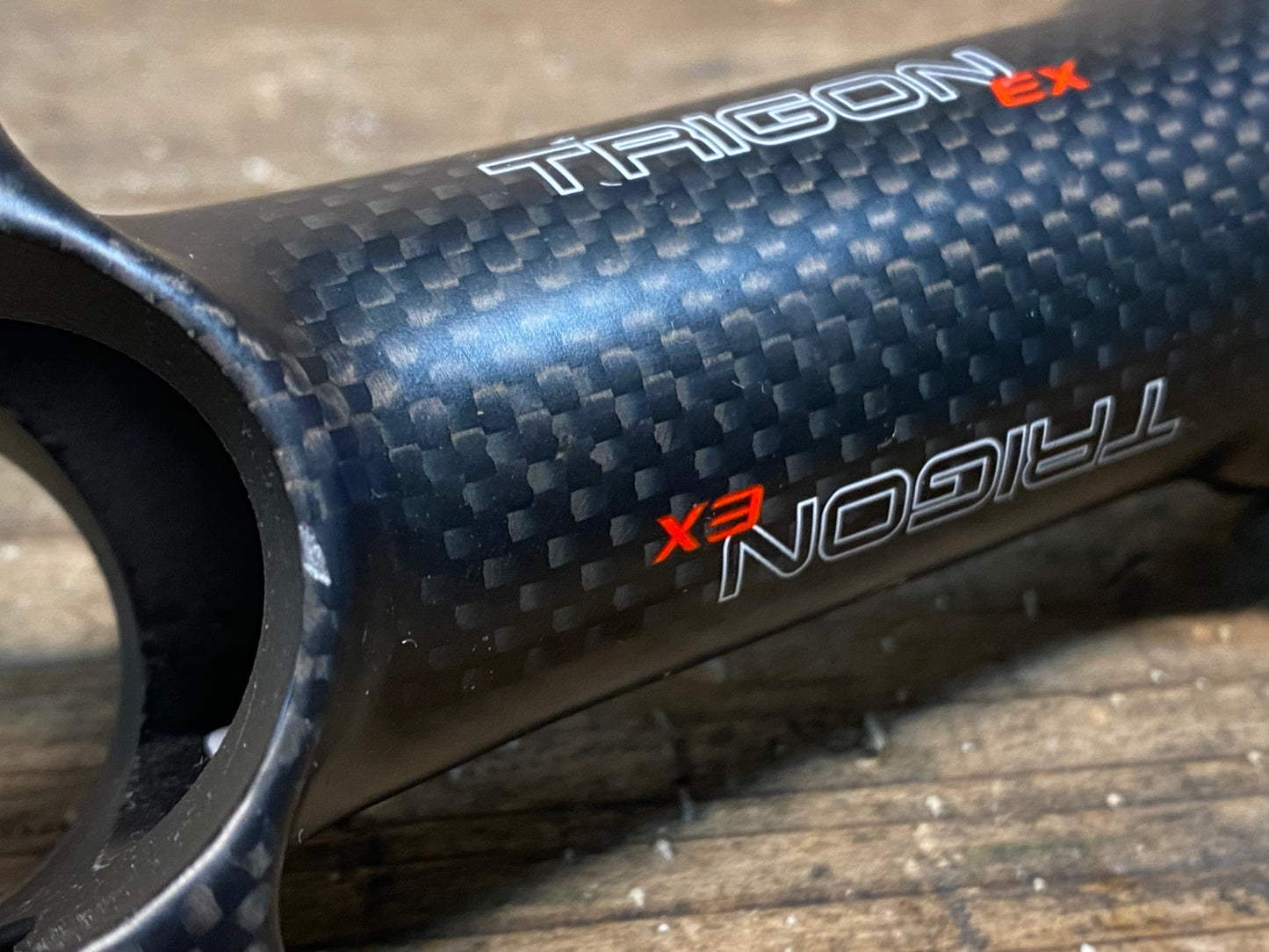 IP190 トライゴン TRIGON EX カーボン ステム 黒 110mm Φ31.8 OS