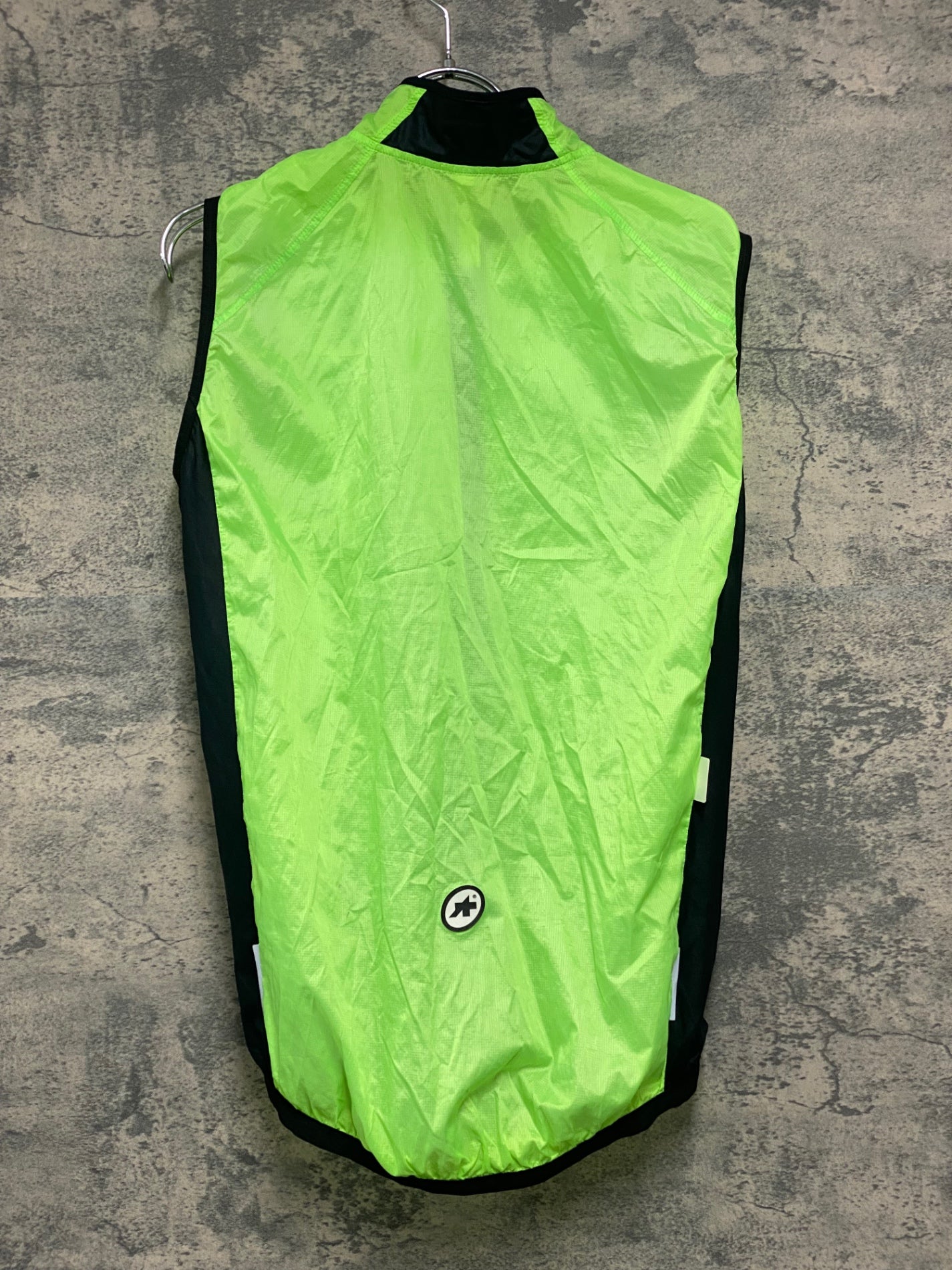JA397 アソス assos MILLE GT Wind Vest サイクルベスト ジレ 黄 M