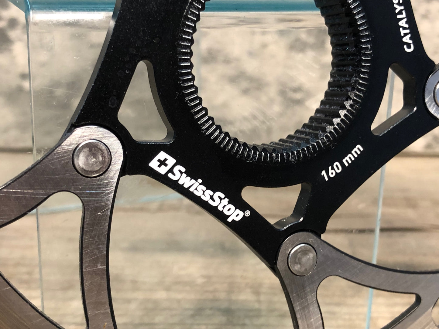 IQ974 スイスストップ SwissStop CATALYST PRO ディスクブレーキ ローター Φ160 残厚1.8mm