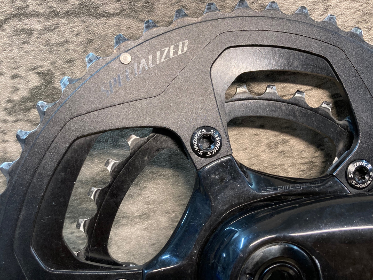 IZ322 スペシャライズド SPECIALIZED S-WORKS FACT CARBON カーボン クランクセット 52/36 170mm Φ30