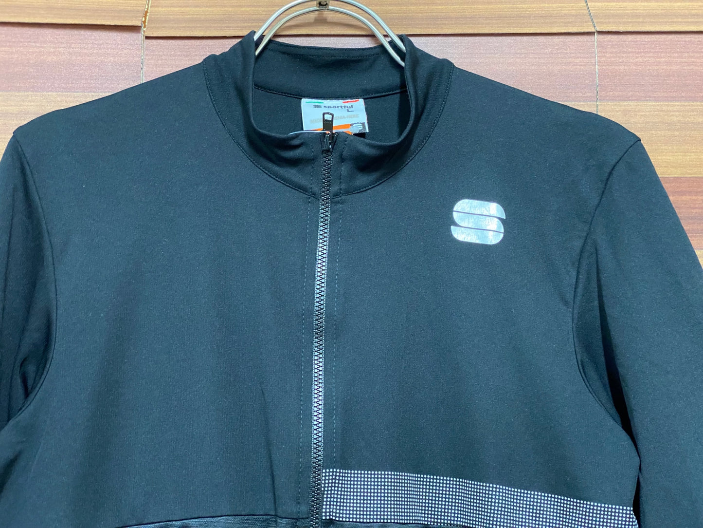 IT161 スポーツフル Sportful 半袖 サイクルジャージ 黒 L