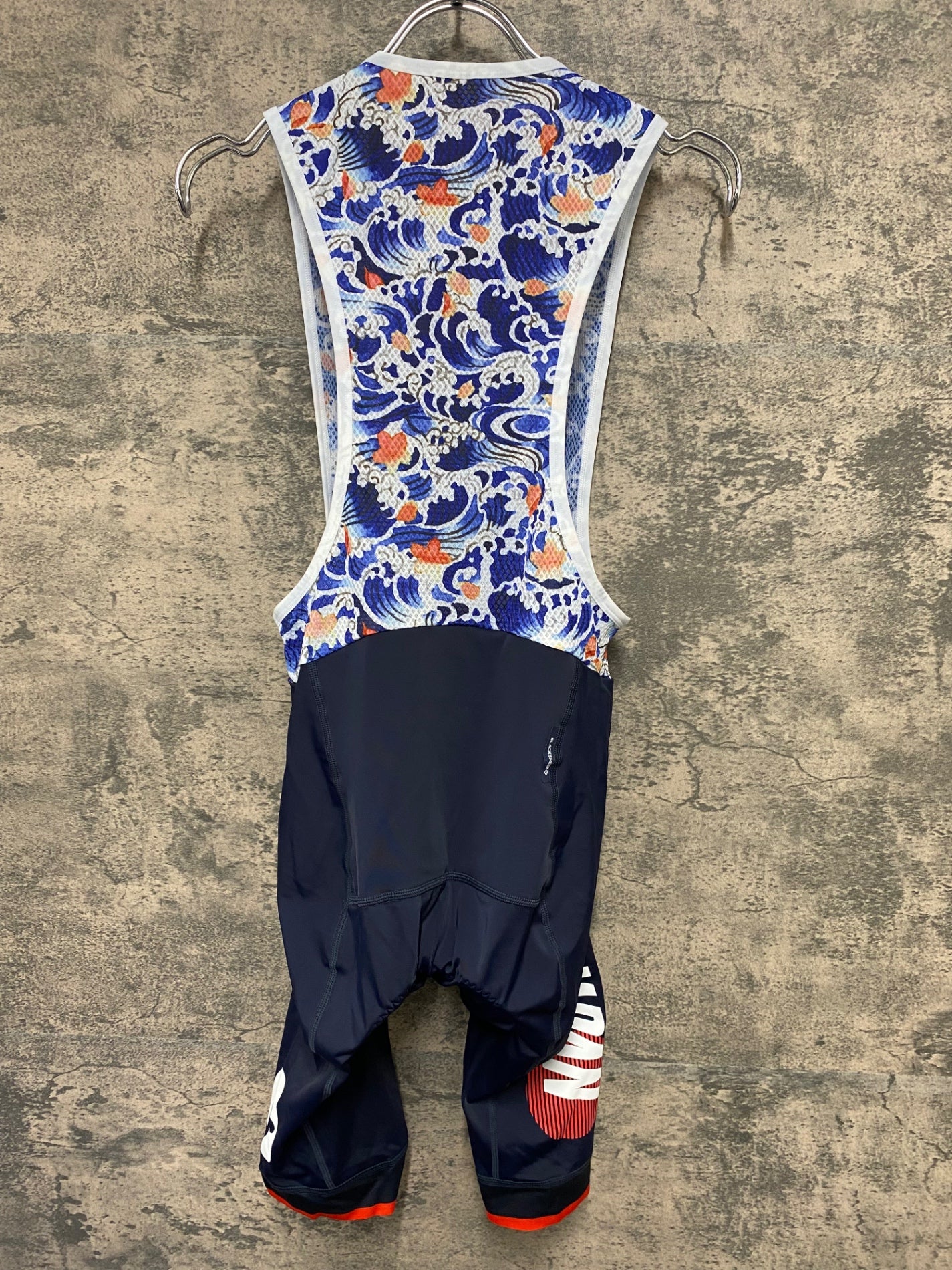 JB512 ブラックシープ BLACK SHEEP ビブショーツ 青 白 M JAPAN