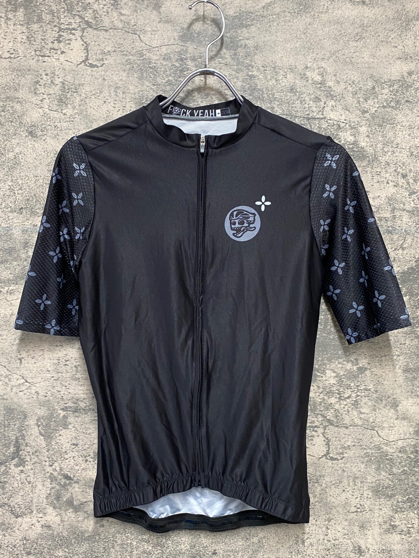 IY688 アタッカー ATTAQUER 半袖 サイクルジャージ 黒 M