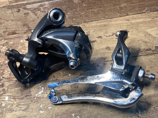 HZ450 シマノ SHIMANO アルテグラ ULTEGRA 6800 前後ディレイラーセット 直付け SS ※スキッドプレート欠品