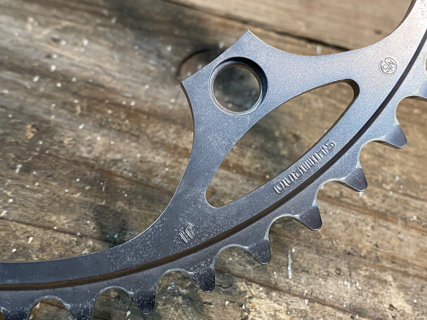 IP846 シマノ SHIMANO デュラエース DURA-ACE NJS チェーンリング 51T PCD144 トラック 厚歯
